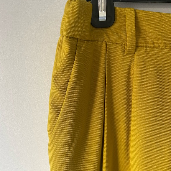 Zara high rise mustard trousers - Picture 5 of 9